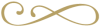 Gold Swirl Divider